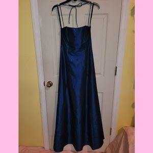 Beautiful Royal Blue, Slim, A Line Dress, Zum Zum by Niki Livas, US Size 9